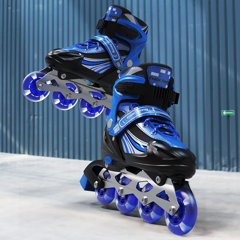 3-4-6-10 Year Old Roller Skates Children's Set Boys Girls Adult Inline Skates Roller Skates Skating Shoes Factory