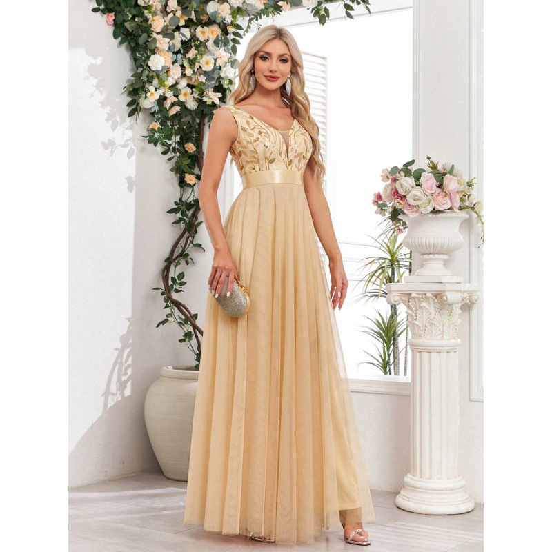 T 48677 Cross-Border Export Dropshipping A-Line Prom Bridesmaid Dresses Formal Wedding Guest Dresses T 48677 Cross-Border Export Dropshipping A-Line Prom Bridesmaid Dresses Formal Wedding Guest Dresses