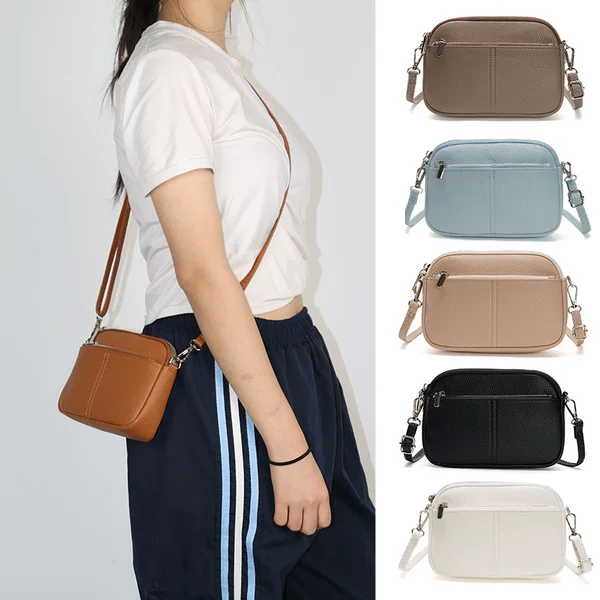 Cross-border 2025 New Women's Shoulder Crossbody Bag Mobile Phone Bag All-match Fashionable Small Bag Large Capacity Shell Bag