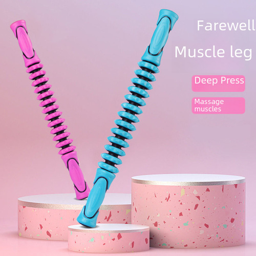 Wolf-tooth massage roller gear muscle massage roller muscle relaxation fascia iliotibial band MuscleRoller wolf-tooth staff