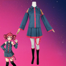 北影初因重音公式cosplay 蓝色制服动漫游戏未来cos服动漫套装女