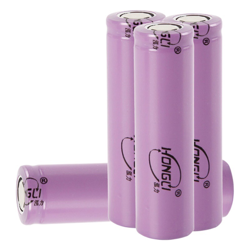 Hongli 14500 Lithium battery 3.7V electric toothbrush fan 1200mAh Hongli 18650 rechargeable lithium battery core