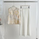 Good Quality Chinese Style Vest, Young Style, Spring and Summer Outer Wear for Women, Light National Style Embroidery, Heavy Round Neck Vest