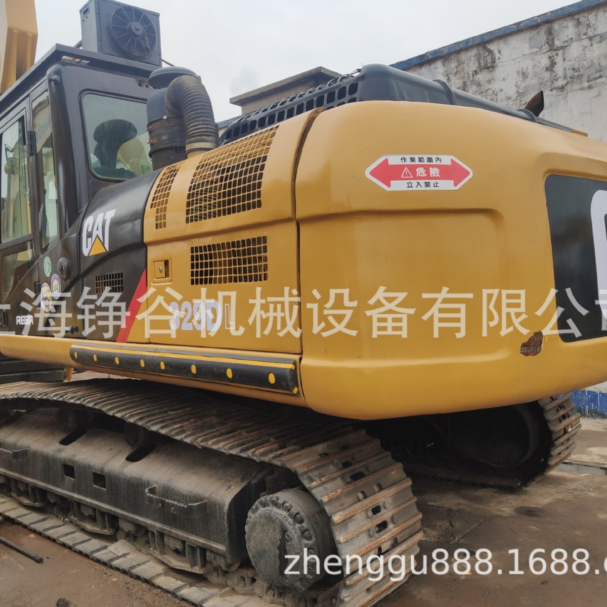 二手卡特329d 29t excavator for sale in shanghai 320d
