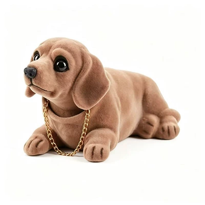 Center Console Puppy Real — Car ornaments - standard-dachshund