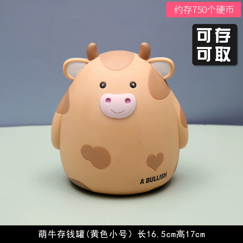 Cute table piggy bank plastic, Birthday gift
