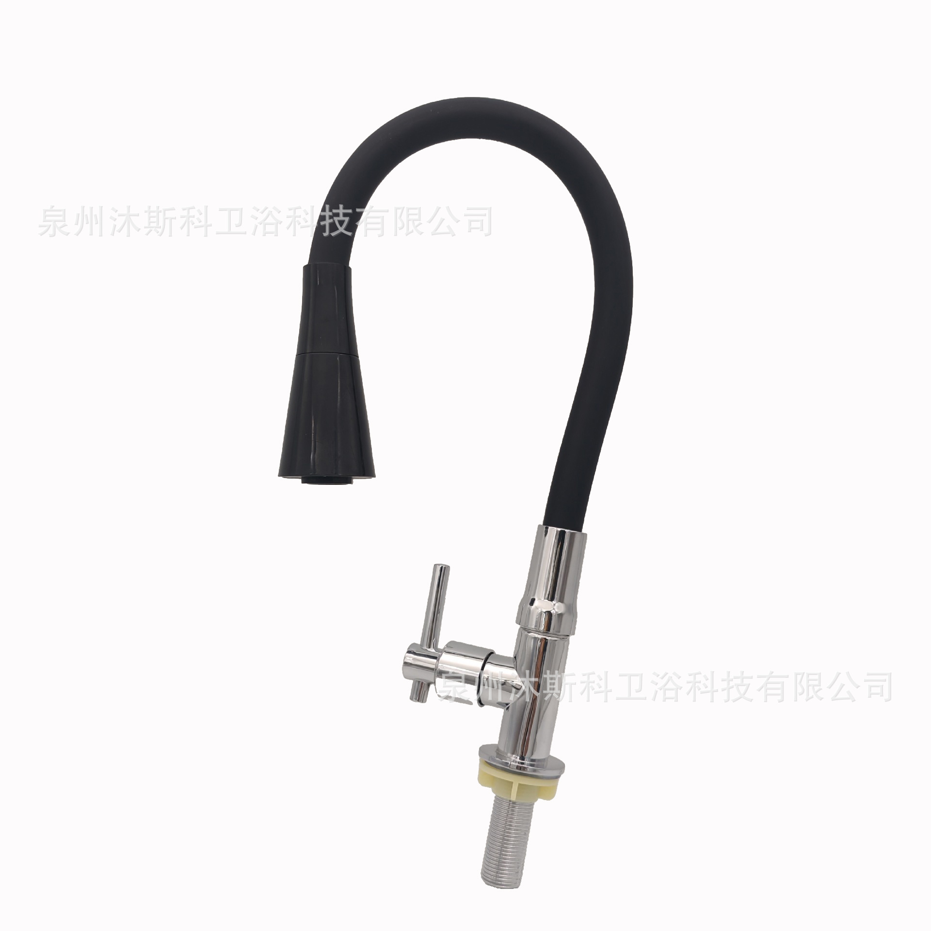 Transfronterizo negro universal tubo de aleación de zinc ángulo tipo grifo único color 4 ángulo de cocina universal grifo frío único