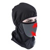 Demi-season street helmet for cycling, keep warm universal mask, windproof scarf, ski sports suit