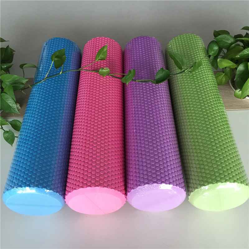 EVA Fitness Calf Relaxation Artifact Sports Stretch Foam Shaft Massage Equipment Solid 90cm Yoga Column