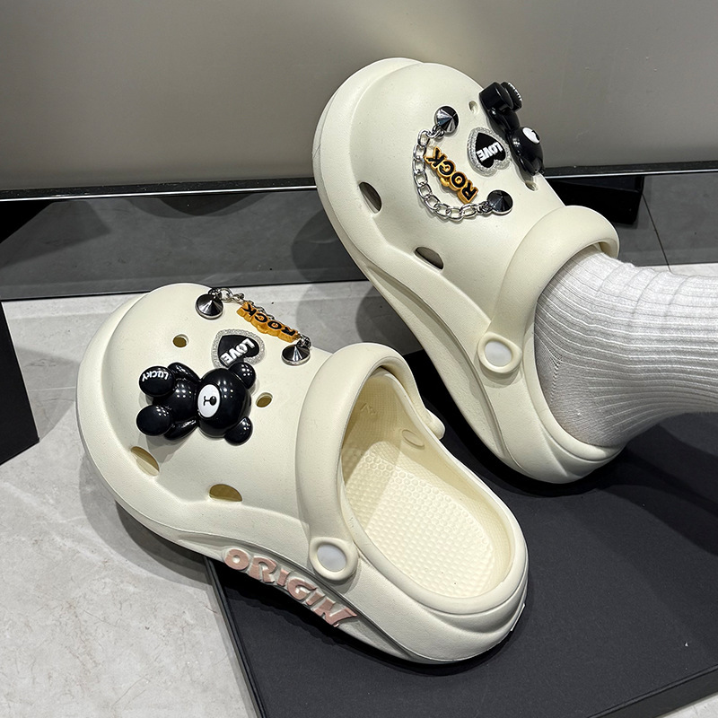BH3060럭키베어 블랙 화이트
