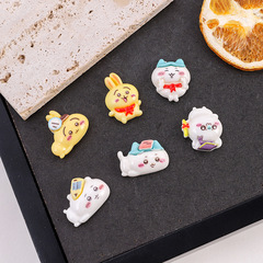 漫画かわいい Jiyikawa シームレスカップステッカーハンドヘルドファンステッカー電車装飾靴花 diy ジュエリーアクセサリー