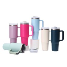 跨境40oz汽车杯304巨无霸冰霸杯保温保冷咖啡杯吸管保温杯批发