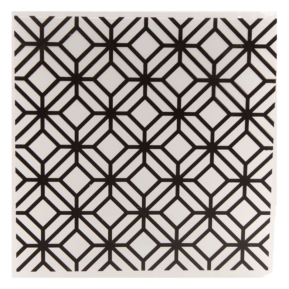 DIY пластиковый вогнуто-выпуклый шаблон для тиснения вогнуто-выпуклая пластина для тиснения формованный зажим с цветочным принтом EM307