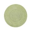 Round European -style cotton gauze cushion coat fruit pads insulation home anti -slip table decoration tableware pad