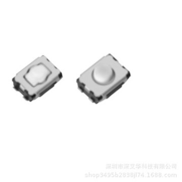 EVQ22704M 6.0X6.0X4.3 260G 长脚纸带盘装2脚轻触开关寿命5万