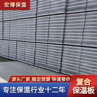聚苯板挤塑板保温结构免拆模一体板厂家供应复合双层户外装饰材料