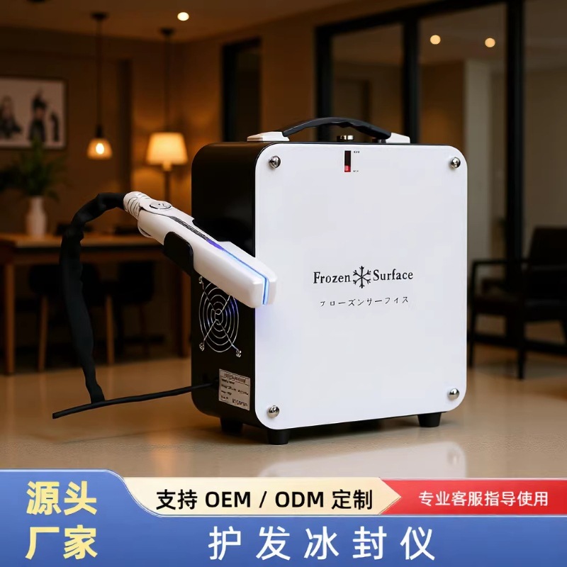 东田洋新款冰封护发仪器美发修复受损头发护理台式冰冻夹板冰封仪