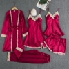 Phnom Penh wine red [Five -piece set]