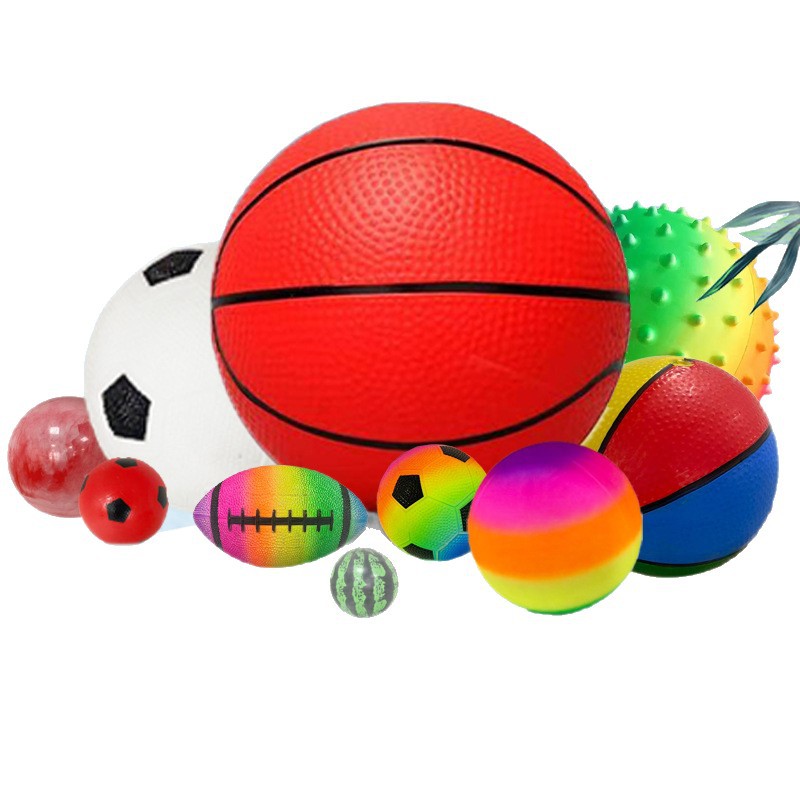PVC bate de baloncesto juguetes inflables para niños pequeños deportes balón elástico para bebés en interiores al por mayor