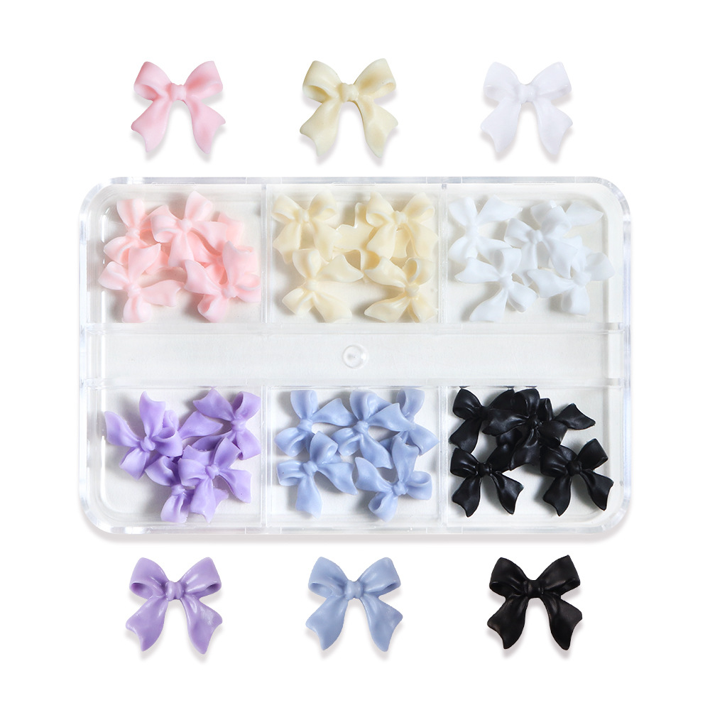 30 6 박스 단색 리본 활