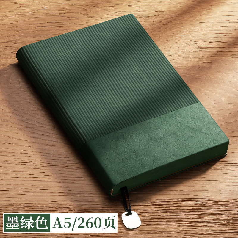 Simple de tres piezas A5 cuaderno de negocios al por mayor Bloc de notas caja de regalo cuaderno diario de oficina en stock al por mayor