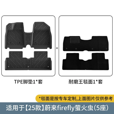 Suitable for 25 Models of Modelə uyğun ayaqaltı - 25-types-of-firefly-double-layer-wear-resistant-king-floor-mats
