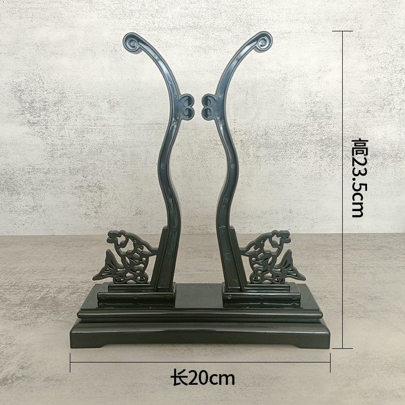 Desmontaje ventilador base ventilador marco Ebony universal femenino ventilador masculino soporte ventilador soporte productos de bambú artesanía al por mayor