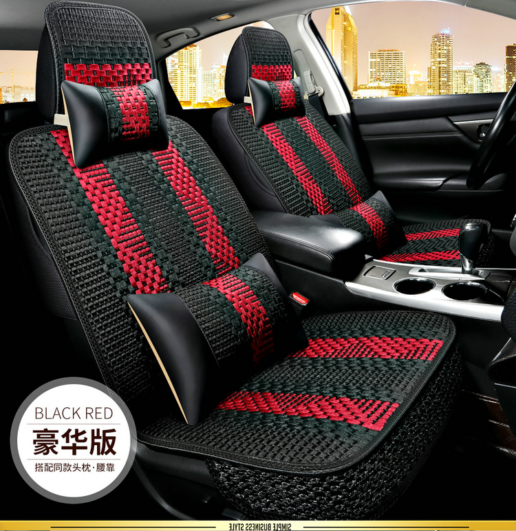 Popular Foreign Trade Cross-Border Car Seat Covers for Five Seats, Universal Seat Covers for All Seasons, Amazon Eaby Hot-Selling Seat Cushions