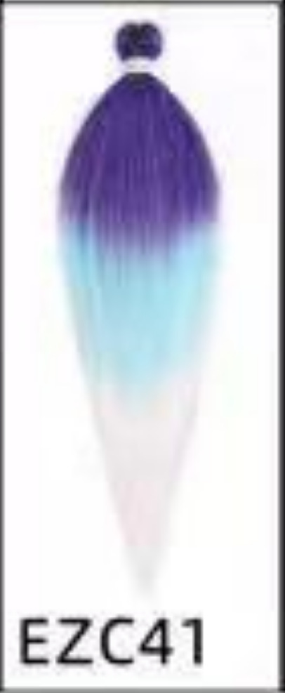 EZ color pelucas grandes trenzas pre estiradas crochet trenzas pre estiradas africanas trenzas sucias