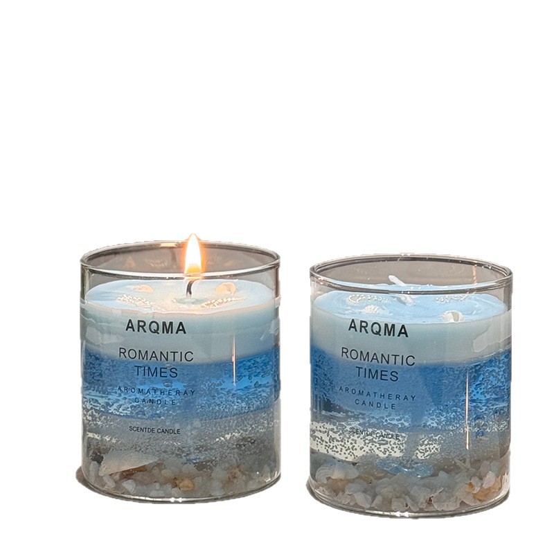 Océano curar botellas de bananas hechas a mano, vasos de aceite esencial, flores, aromas románticas, adornos de interiores, regalos de mano.
