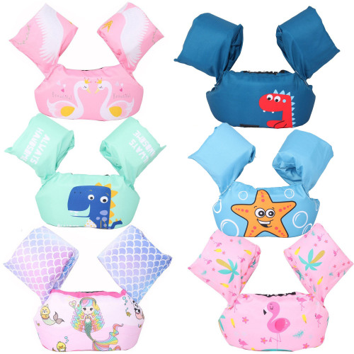 New children's life jacket swimming arm float ring buoyancy swim ring baby cartoon water sleeve foam floating vest
