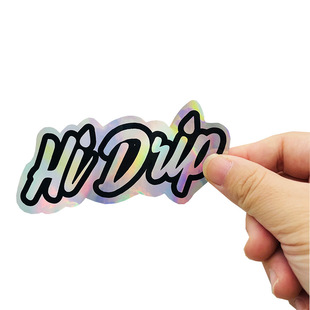 Self-adhesive label custom holographic laser sticker self-adhesive printing roll plain laser self-adhesive custom