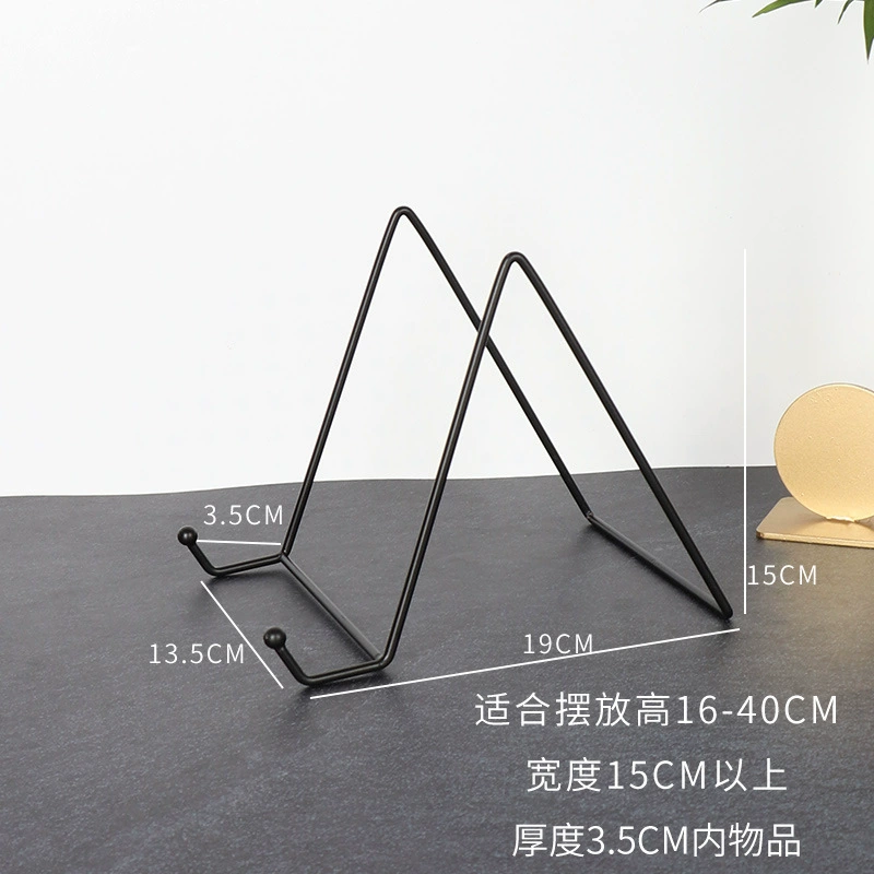 Оптовые декоративные орнаменты plate holder display stand clock display bracket hanging plate photo frame tray appreciation plate porcelain plate support