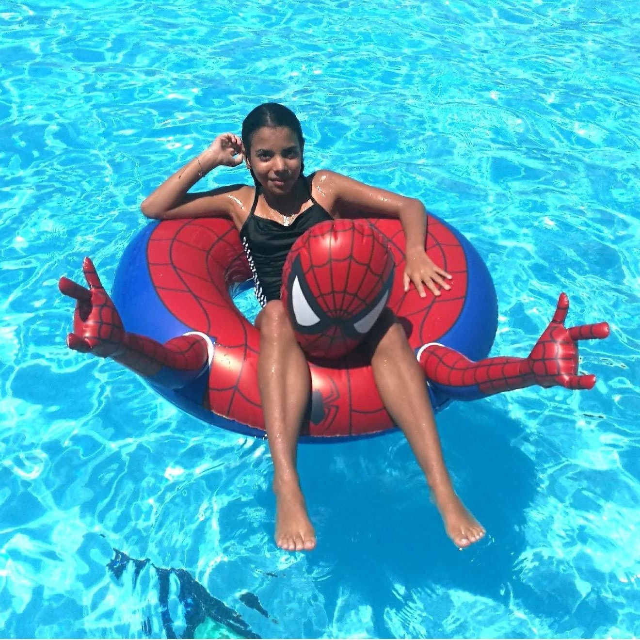 Inflatable swimming ring PVC