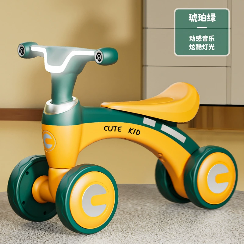 Children's balance bike for boys and girls, walker, toy car, 1-3 years