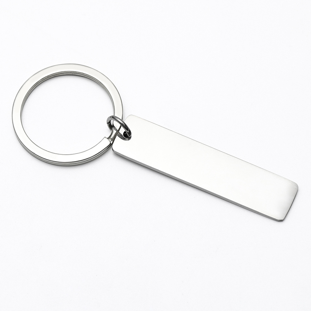 10g Weight Bag Pendant, Keychain Classification 1 Piece Quantity Daily Occasion 201 Stainless Steel Material Solid Color Pattern Unisex Gender Polishing, Plating Design Simple Style Style Simple Style Solid Color 201 Stainless Steel Polishing Plating Unisex Bag Pendant Keychain 1
