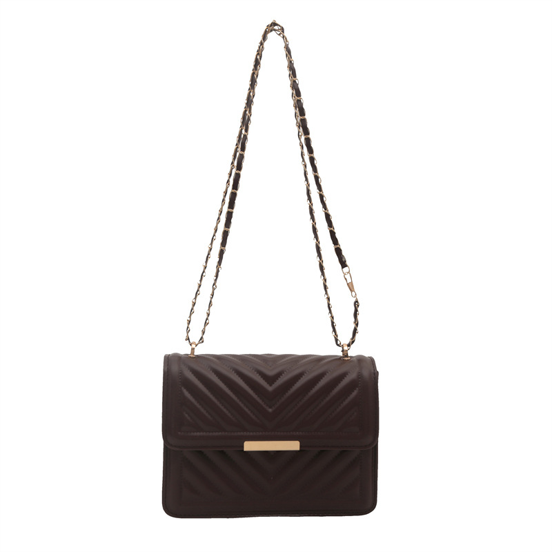 Simple y popular bolso de moda coreano 2024, otoño nuevo bolso cuadrado debajo de la axila, bolso de hombro de bordado popular este año