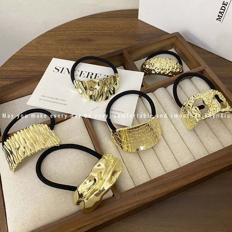 Casual, Shopping Occasion Vintage Style Classic Style Women's Irregular Zinc Alloy Plating Hair Tie