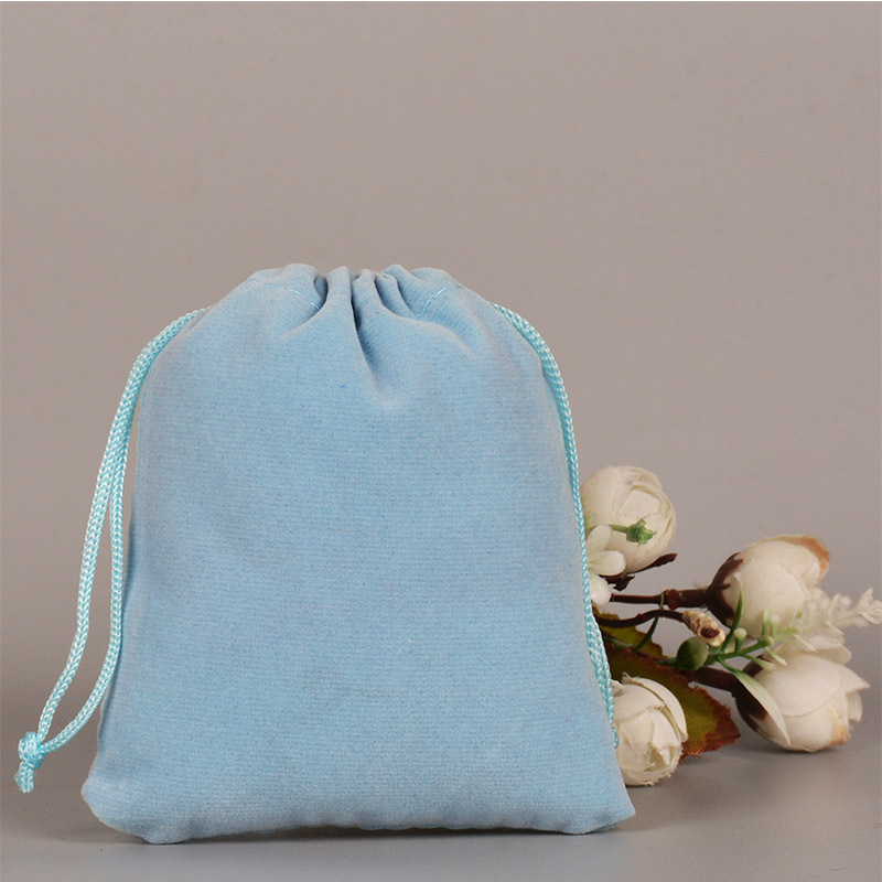 Bolsa de franela grande, embalaje de joyería, bolsillo con cordón de franela, bolsa con cordón de regalo, bolsa de franela de alimentación móvil para auriculares