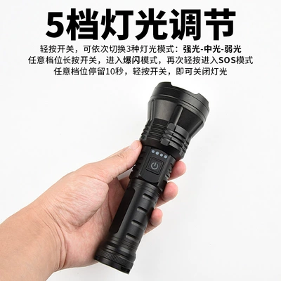Led High-Intensity Flashlight, Aluminum: UV fənərlər