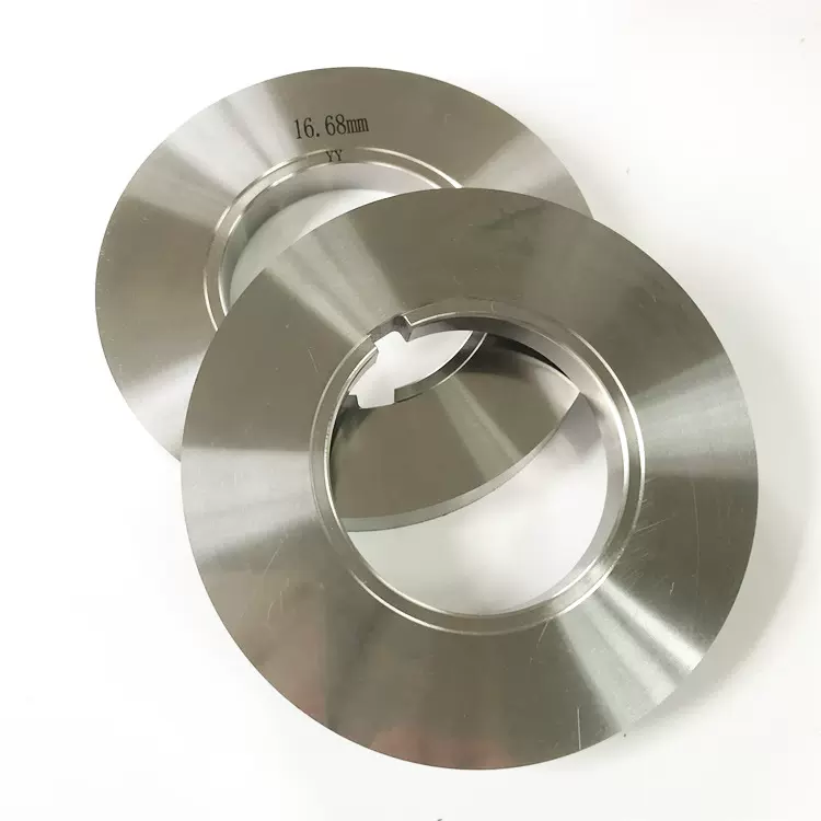 纵剪机刀片高速钢滚剪机刀片分条机刀片分切不锈钢带刀片机器隔套