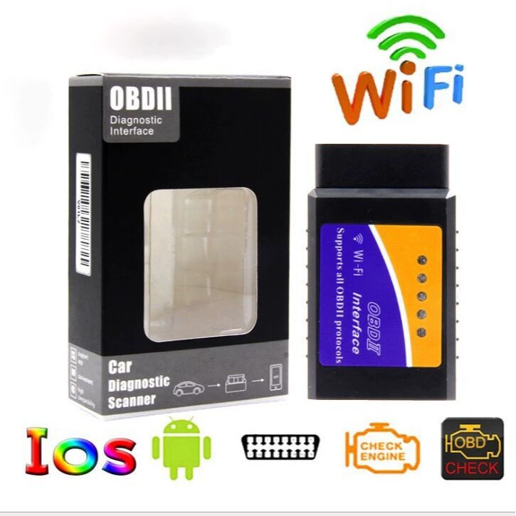 WIFI ELM327 поддерживает двойную систему Android Apple OBD2II, автомобильный детектор, прибор для диагностики неисправностей автомобиля