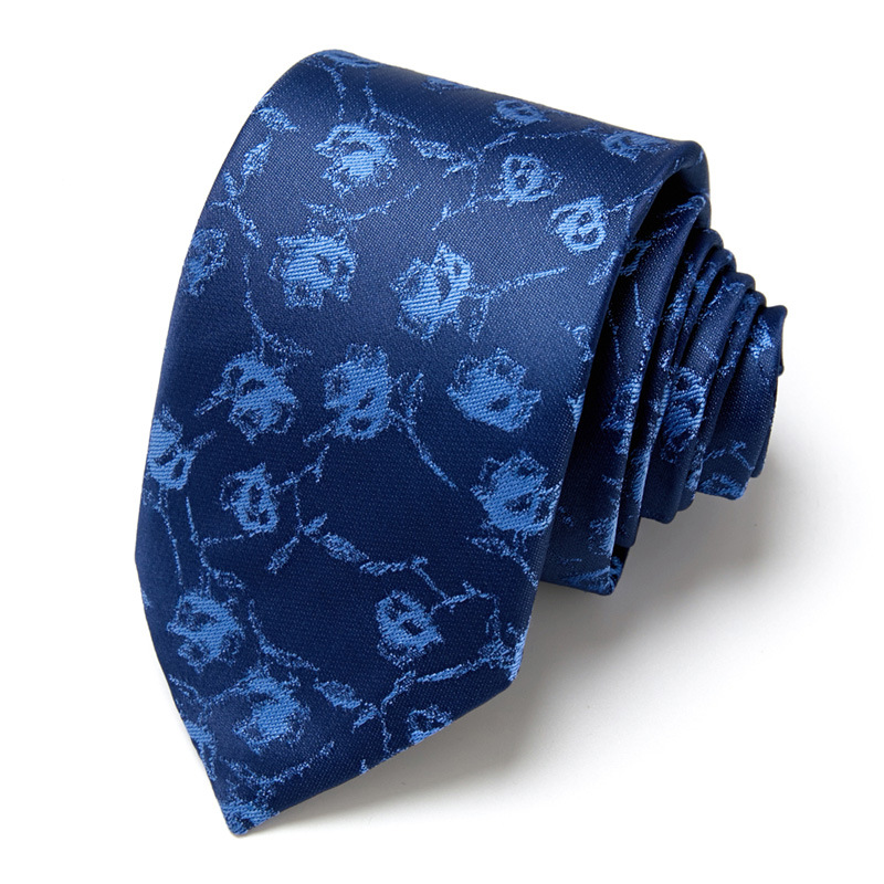 Cravate pour hommes d'affaires matures, robe professionnelle, cravate d'interview en soie Polyester, offre spéciale, nouvelle collection 2024_voghion.com