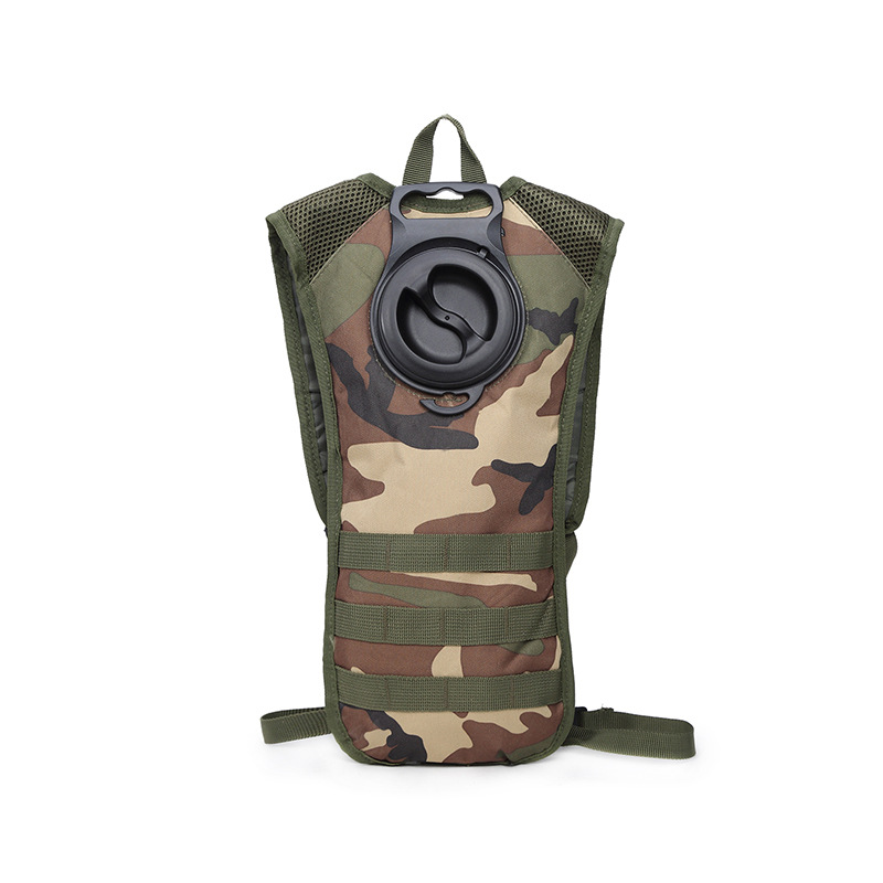 Bolsa de agua mochila de viaje montando montañismo táctico bolsa de agua para hombres al aire libre multifuncional senderismo bolsa de beber mochila forro