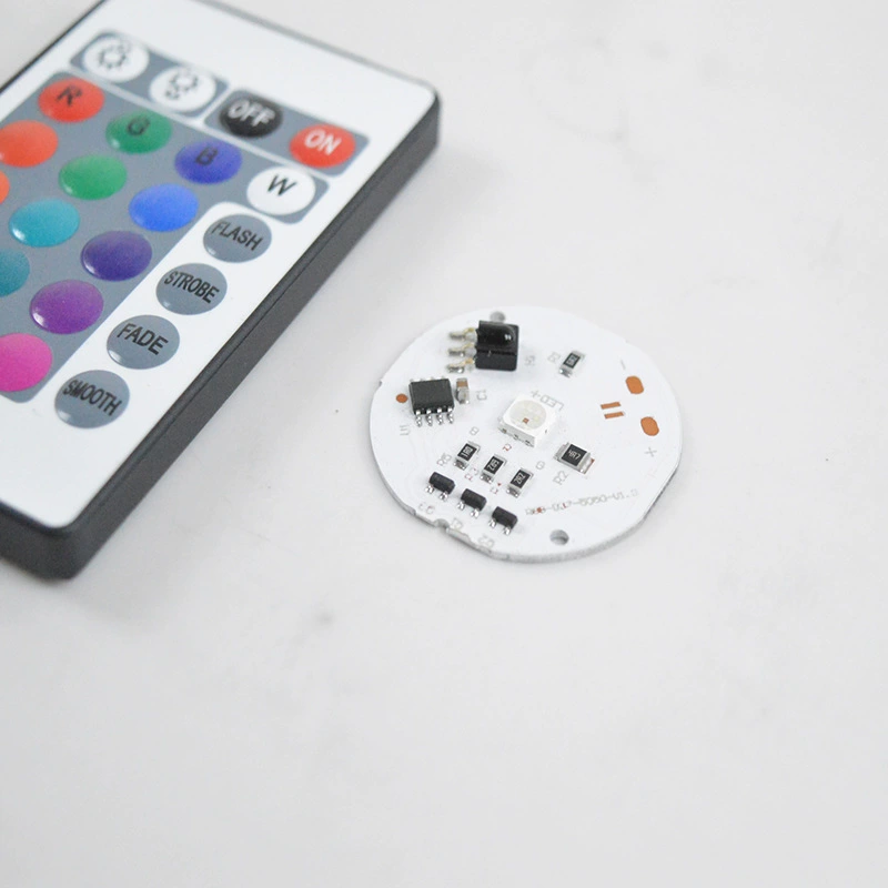 RGB-цветной источник света 5V, USB-мини-настольная лампа с пультом дистанционного управления RGB-цветной источник света платы