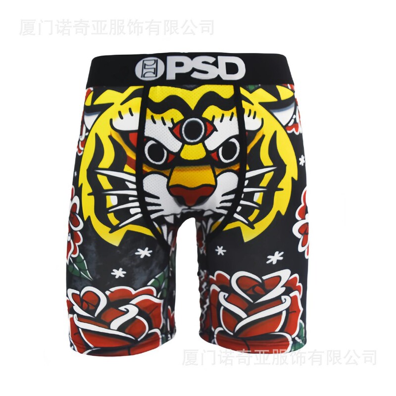 Psd Autumn New P140 Cross-Border Exclusive for Amazon Independent Station Popular Fashion Men's Underwear Print