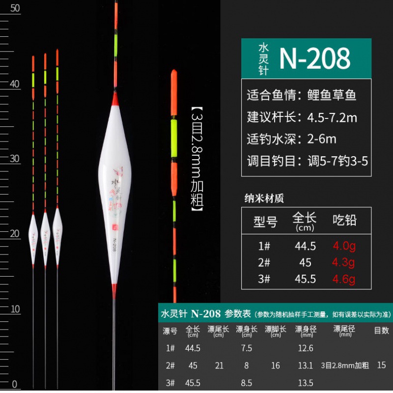 워터링니들 N-208 [3메쉬 볼드]