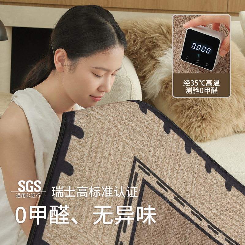 地毯客厅2025新款中古风复古轻奢高级感沙发茶几毯卧室免洗地垫|undefined