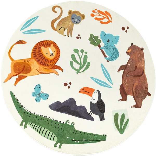 cute cartoon children's carpet for bed for living room