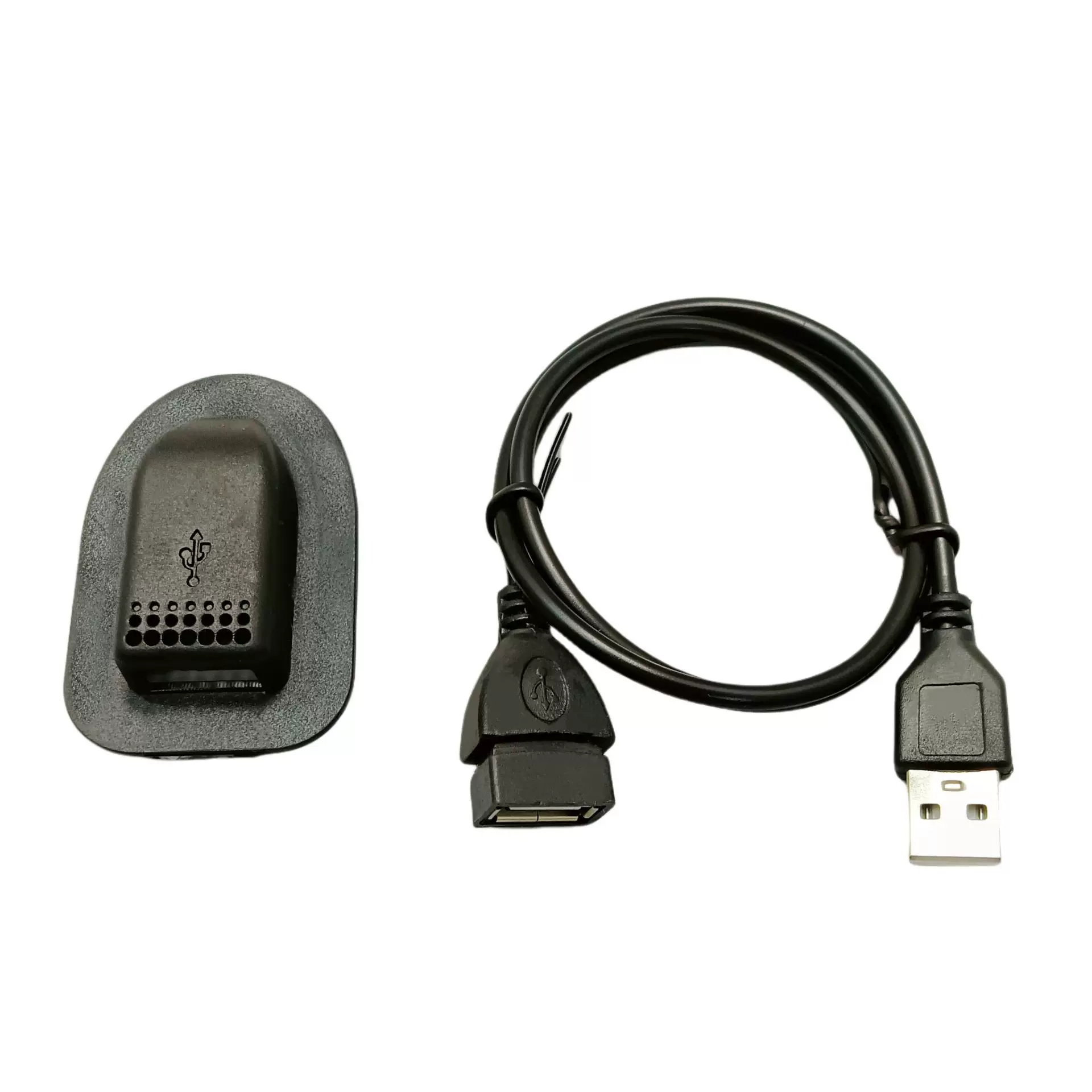 箱包配件外置usb接口延长线公对母背包箱包手机充电线usb延长线